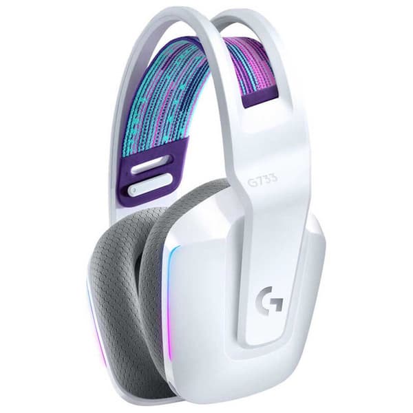 Logitech Trådlöst Spelheadset G733 Vit