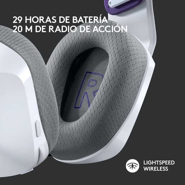 Logitech Trådlöst Spelheadset G733 Vit