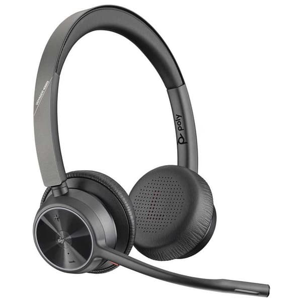 Poly Trådlöst Headset Voyager V4320-m C Usb-a Silver