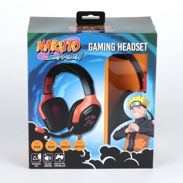 Konix Gaming Headset Naruto Rød
