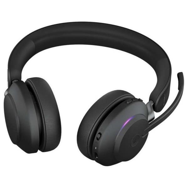 Jabra Hörlurar Evolve2 65 Uc Stereo Wireless Svart