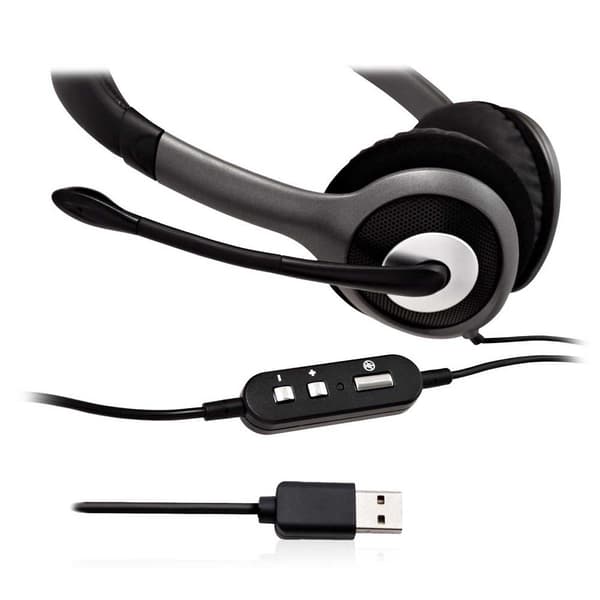 V7 Hovedtelefoner Deluxe Usb Sort
