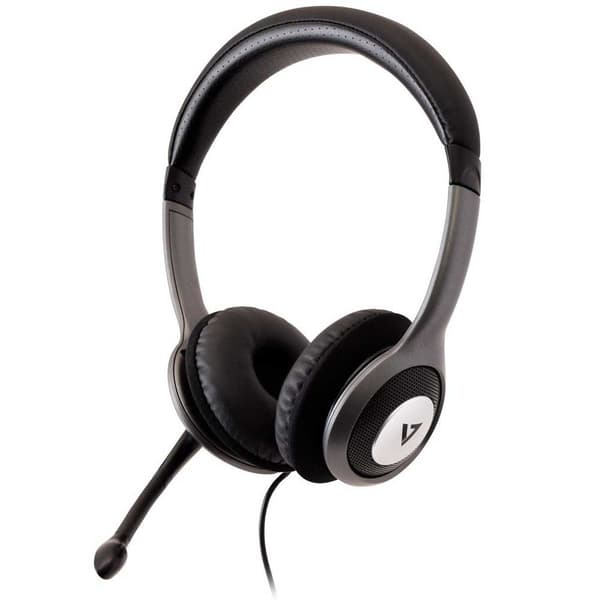 V7 Hovedtelefoner Deluxe Usb Sort