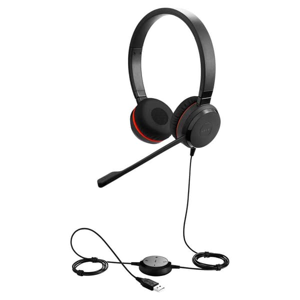 Jabra Hovedtelefoner Evolve 20se Ms Stereo Sort