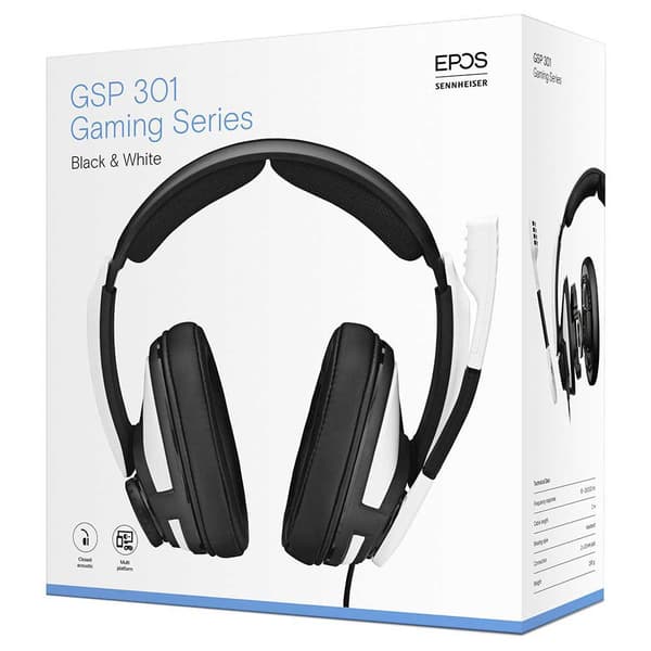 Sennheiser Gaming Headset Gsp 301 Sort