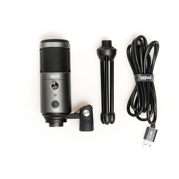 Iggual Mikrofon Igg317273 Podcasting Pro Søvfarvet