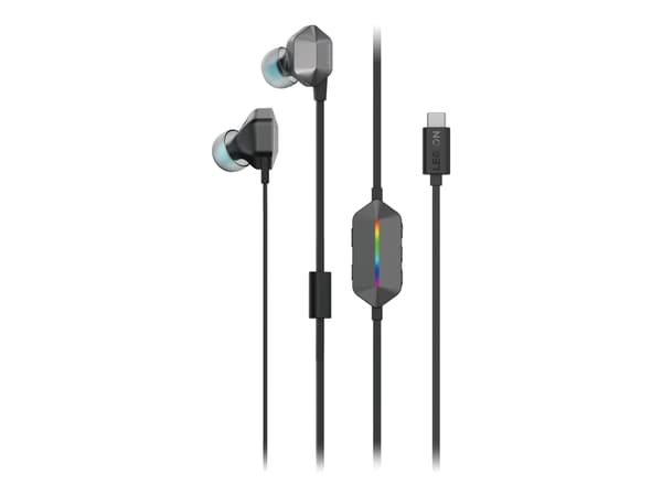 Lenovo Legion E510, Wired, Gaming, 20 - 40000 Hz, 26 g, Headphones, Grey