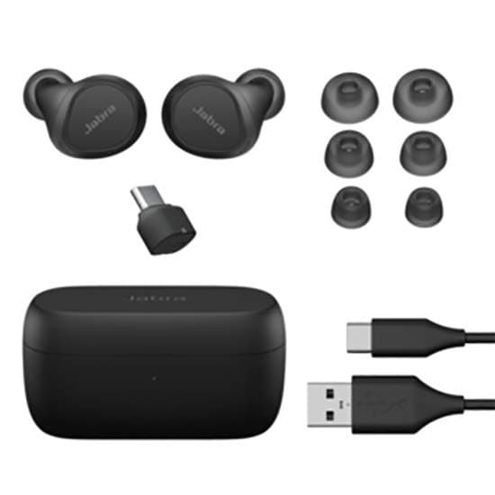 Jabra Trådlösa Hörlurar Evolve2 Buds Uc Usb-c Svart