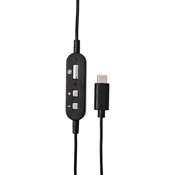V7 Kuulokkeet Deluxe On Ear Usb Headset Musta