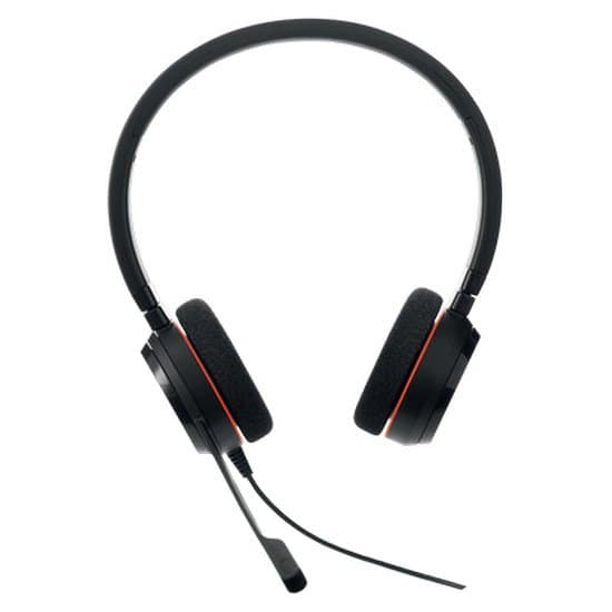 Jabra Hörlurar Evolve 20 Ms Svart