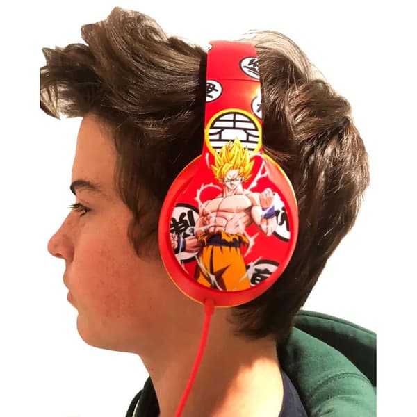Teknofun Kuulokkeet Goku Vegeta Dragon Ball Z Punainen