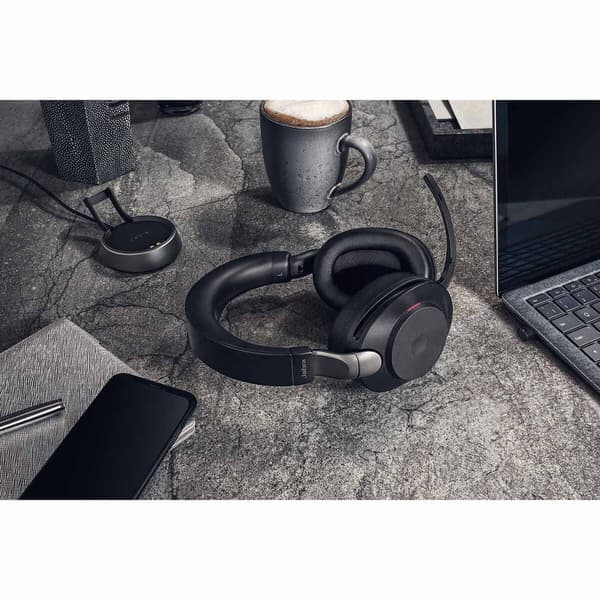 Jabra Hovedtelefoner Evolve2 85 Uc Stereo Wireless Sort
