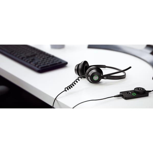 Jabra Hörlurar Engage 50 Stereo Usb-c Svart