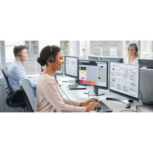 Jabra Hörlurar Engage 50 Stereo Usb-c Svart