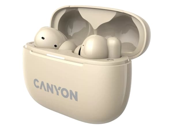 Canyon - True wireless-hodetelefoner med mikrofon - i øret - Bluetooth - aktiv støydemping