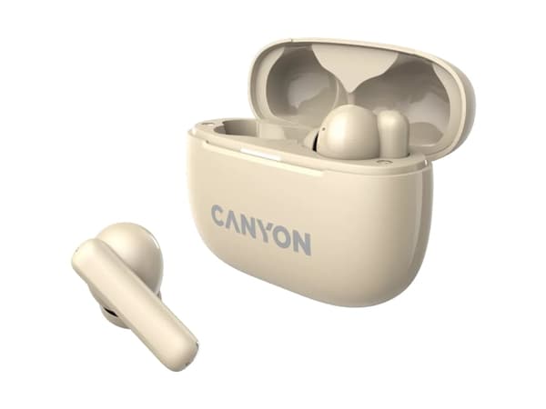 Canyon - True wireless-hodetelefoner med mikrofon - i øret - Bluetooth - aktiv støydemping