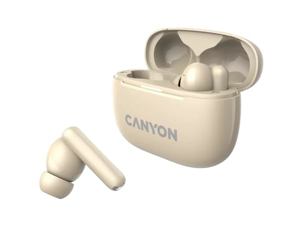 Canyon - True wireless-hodetelefoner med mikrofon - i øret - Bluetooth - aktiv støydemping