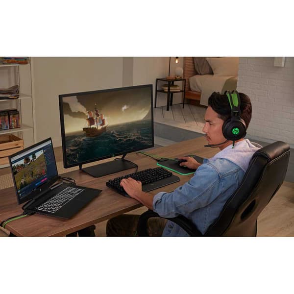 Hp Gaming Headset Pavilion 400 Sort,Grøn