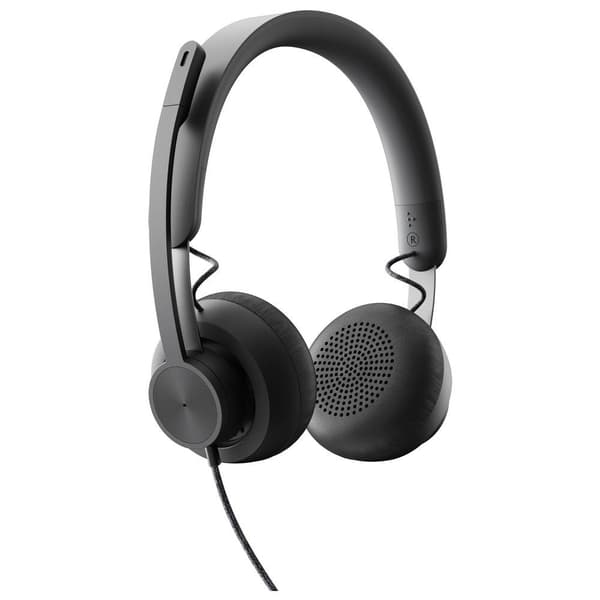 Logitech Hovedtelefoner Zone Wired Graphite Emea Sort