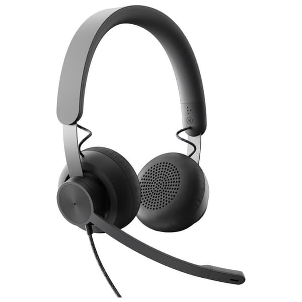 Logitech Hovedtelefoner Zone Wired Graphite Emea Sort