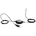 Miniatyrbillede 6 af 9: Jabra Hovedtelefoner Evolve 20 Ms Sort