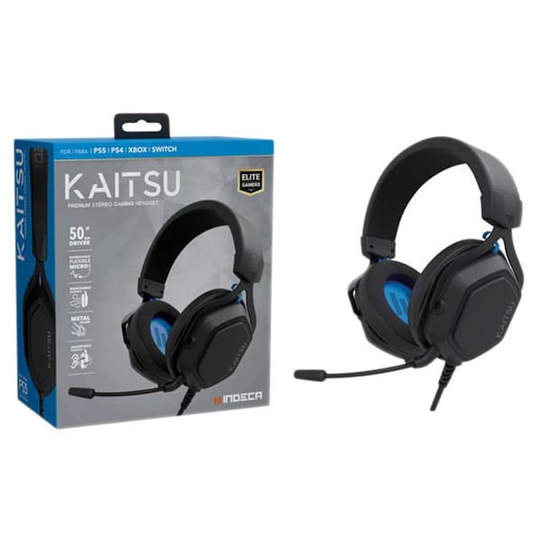 Indeca Gaming Headset Kaitsu Sort