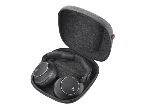 Poly Voyager Surround 80 UC - Voyager Surround 80 series - headset - fullstorlek - Bluetooth - trådlös - aktiv brusradering - USB-C via Bluetooth-ada
