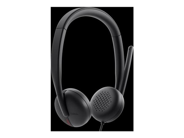 DELL WH3024, Wired, Calls/Music, 20 - 20000 Hz, 110 g, Headset, Black