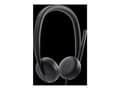 Miniatyrbild 3 av 5: Dell Wired Headset WH3024 - Headset - på örat - kabelansluten - USB-C - Certifierad för Microsoft-teams, Zoomcertifierad