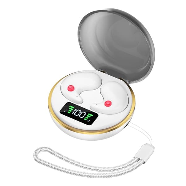 Unikuulokkeet Bluetooth-kuulokkeet Korvassa nukkumiseen - Valkoinen