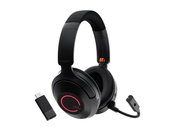Creative Zen Hybrid Pro Classic - Headset - fullstorlek - Bluetooth - trådlös - aktiv brusradering - svart