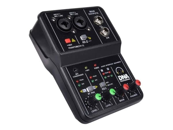 DNA MIX 2 - Hi-Z störd 2-kanals analog mixer