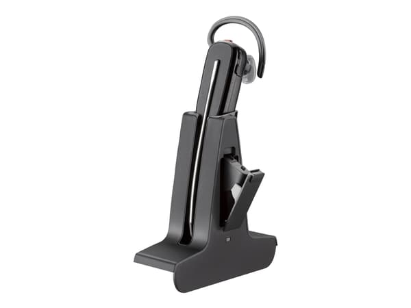 Poly Savi 8245 - Savi 8200 series - headset - inuti örat - konvertibel - DECT / Bluetooth - trådlös - USB-A via DECT-adapter - svart - Zoomcertifiera