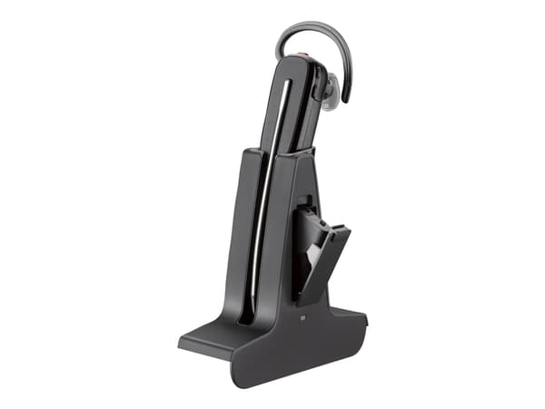 Poly Savi 8245 - Savi 8200 series - headset - inuti örat - konvertibel - DECT / Bluetooth - trådlös - USB-A via DECT-adapter - svart - Zoomcertifiera