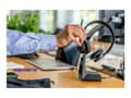 Miniatyrbild 3 av 5: Poly Voyager 4320-M - Voyager 4300 UC series - headset - på örat - Bluetooth - trådlös, kabelansluten - USB-C - svart - Certifierad för Microsoft-tea