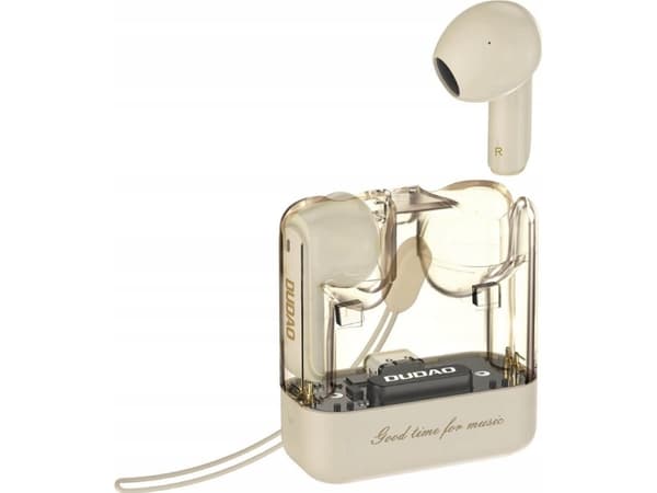 Dudao U18Pro Bluetooth 5.3 TWS trådløse hodetelefoner - beige