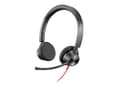 Miniatyrbilde 3 av 5: Poly Blackwire 3225 - Blackwire 3200 Series - hodesett - on-ear - kablet - USB, 3,5 mm jakk - svart - Skype Certified, Cisco Jabber Certified, Avaya