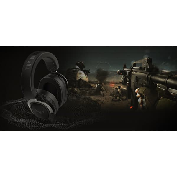 Asus TUF Gaming H3 -spelhörlurar, färg svart