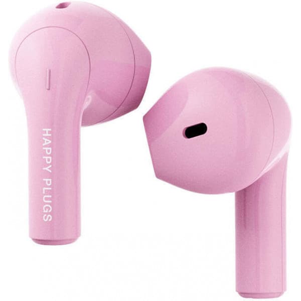 Happy Plugs Joy -hörlurar, rosa