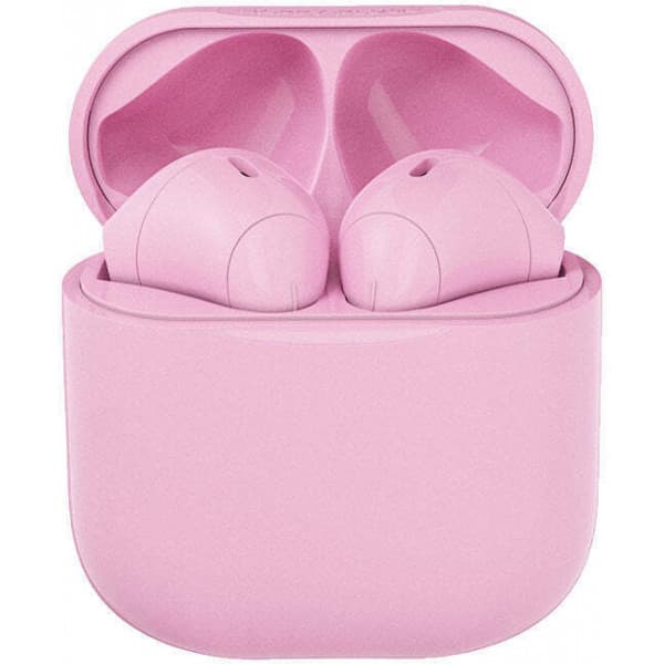 Happy Plugs Joy -hörlurar, rosa