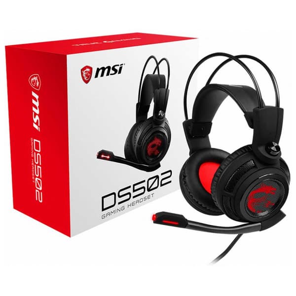 Msi Spelheadset Ds 502 Svart