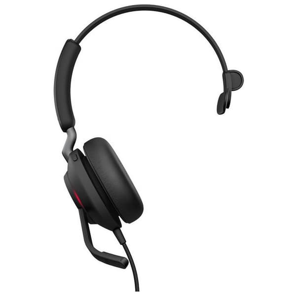 Jabra Hörlurar Evolve2 40 Headset Uc Mono Usb-c Svart