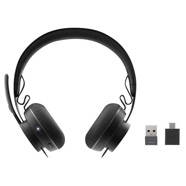 Logitech Hörlurar Zone Svart