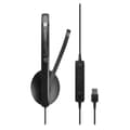 Miniatyrbillede 5 af 5: Sennheiser Hovedtelefoner Sc 130 Usb Sort