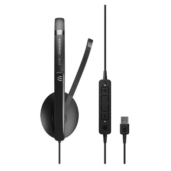 Sennheiser Hovedtelefoner Sc 130 Usb Sort