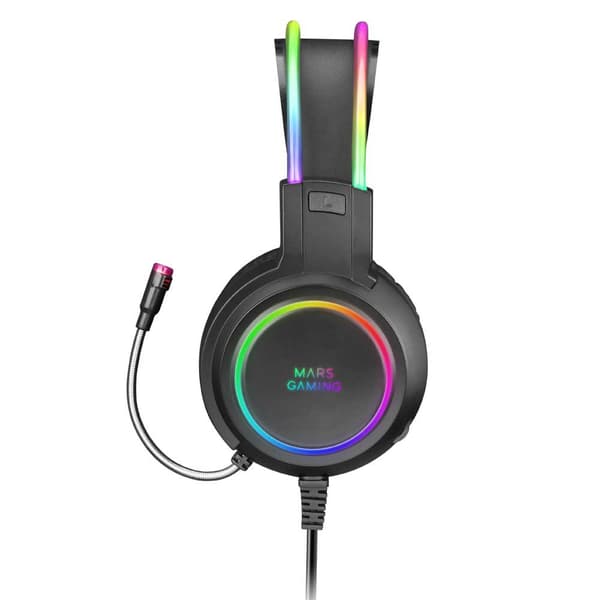 Mars Gaming Spelheadset Mhrgb Svart