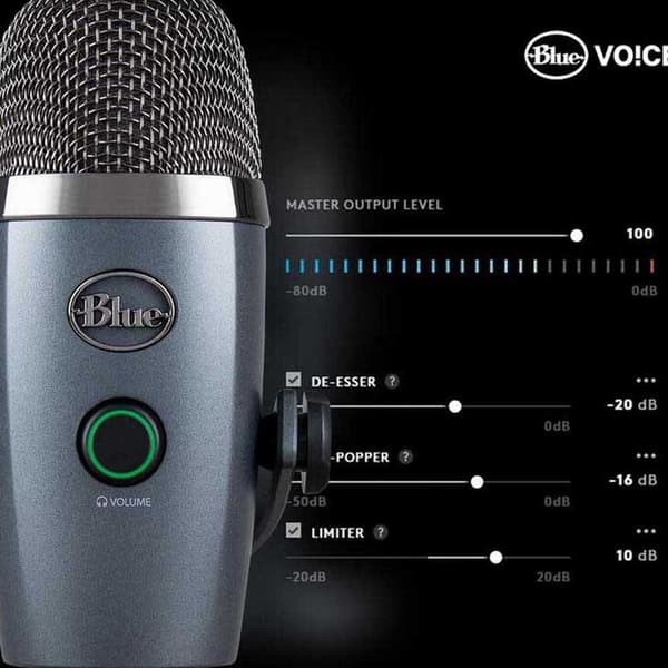 Logitech Mikrofon Blue Yeti Nano Søvfarvet