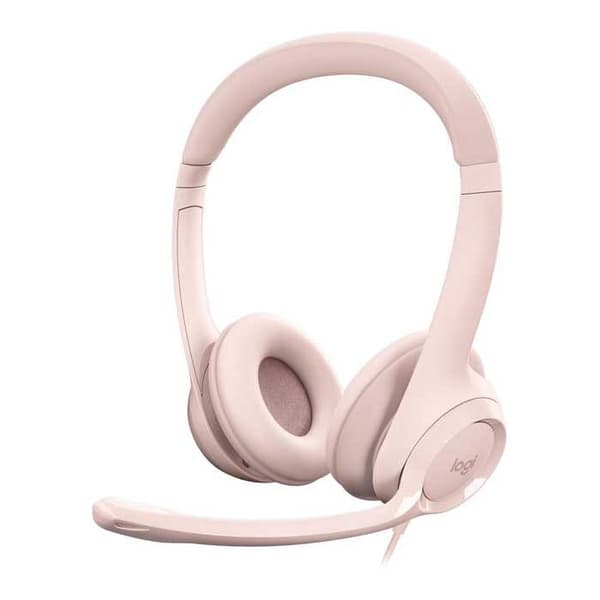 Logitech Headset H390 Usb-a Gylden