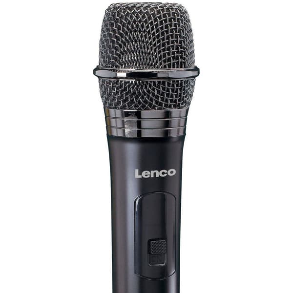 Lenco Mikrofoni Mcw-020 2 Yksiköt Musta