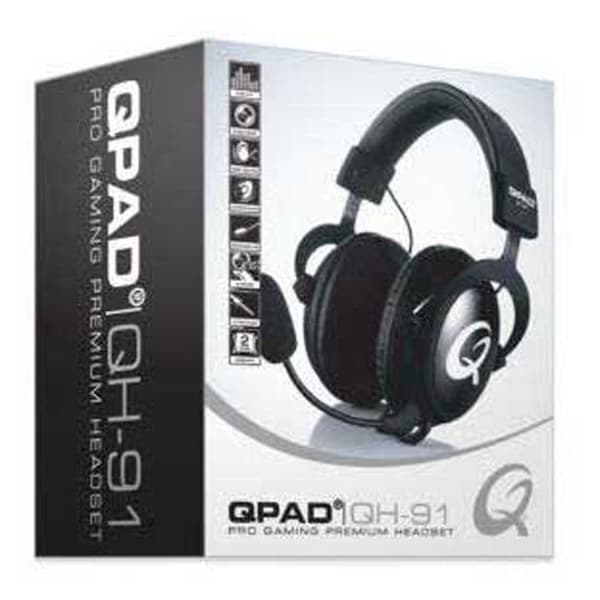 Qpad Headset Qh-91 Svart